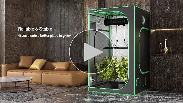 Amazon.com: VIVOSUN S558 5x5 Grow Tent, 60