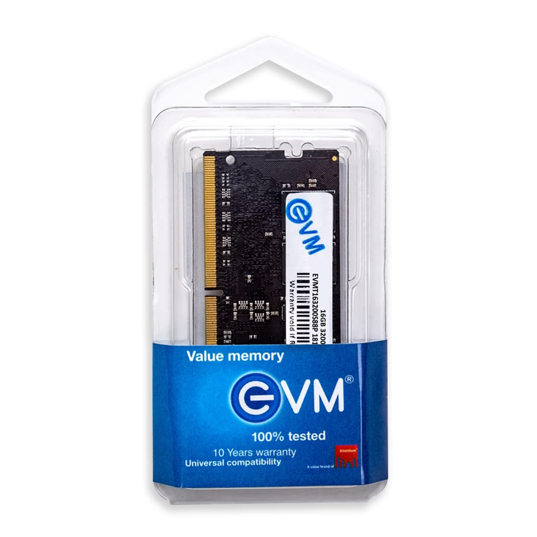 EVM 16GB DDR4 Laptop RAM 3200MHz - Unleash Your System's Full Potential - Perfect for Gamers, Office Work, and More - 10 Years Warranty (EVMT16G3200S88P) 15 61rbRG4p4qL. SL1100