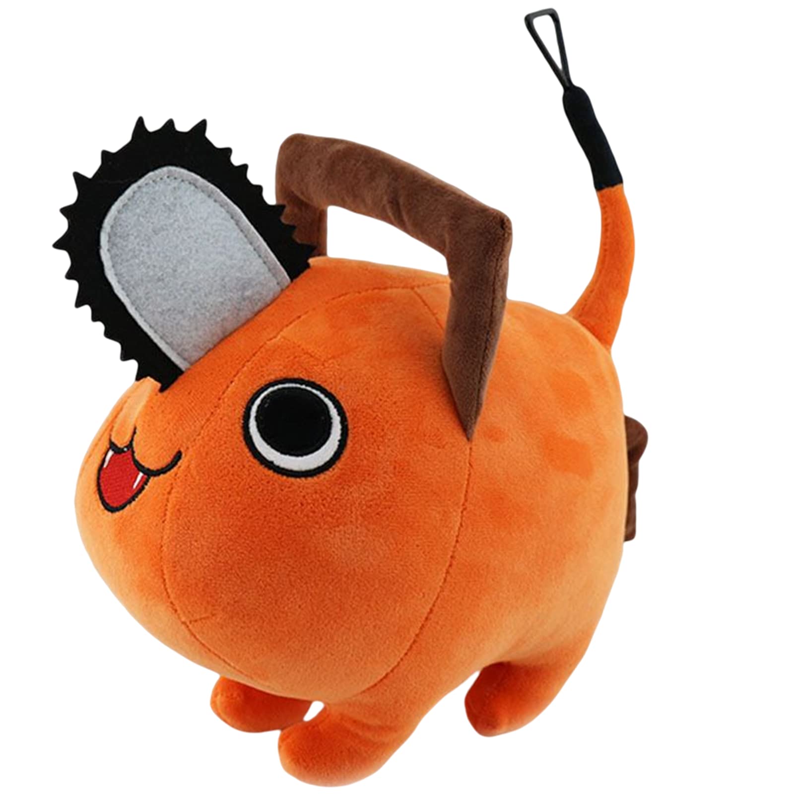 Pochita Plush, Chainsaw Man Devil Pochita Stuffed Animal Plush Toy, Cute and Soft Throw Pillow Decorations, Chainsaw Man Pochita Figure Doll, for Kids Birthday Party Christmas (10in/25.4cm)