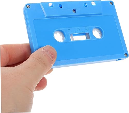 Miniatura 9 de Caja de decoración de cinta retro, 2 unidades, cinta de casete, almacenamiento de música, decoración de fiesta, casete en blanco, audio para