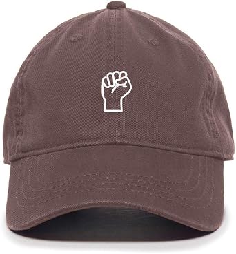 Tech Design Fist BLM Embroidered Baseball Cap Cotton Adjustable Dad Hat