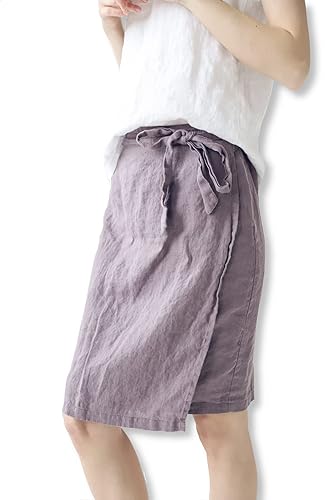 linen skirt amazon