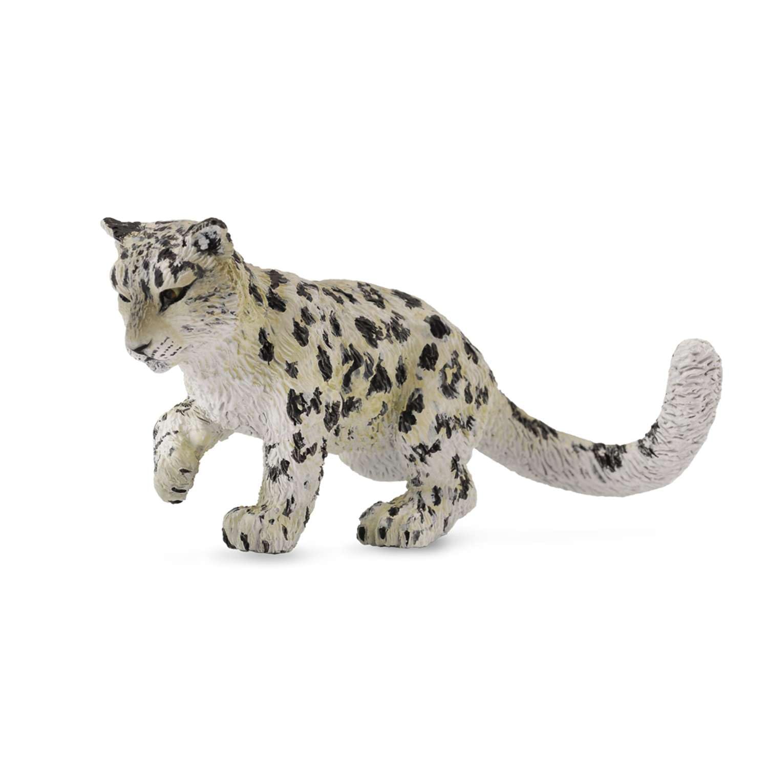 CollectA Snow Leopard Cub Playing, Animal Figure | Realistic