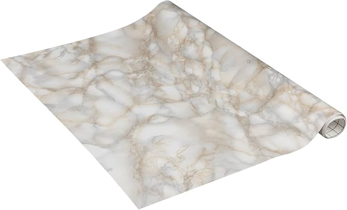 Venilia Klebefolie | Marmor Weiß Steinoptik Weiß | 67,5 cm x 2 m, Stärke 95μ | selbstklebende Möbel-Folie, Dekofolie, Tapete, Küchenfolie | PVC ohne Phthalate | Made in EU Venilia Klebefolie | Marmor Weiß Steinoptik Weiß | 67,5 cm x 2 m, Stärke 95μ | selbstklebende Möbel-Folie, Dekofolie, Tapete, Küchenfolie | PVC ohne Phthalate | Made in EU