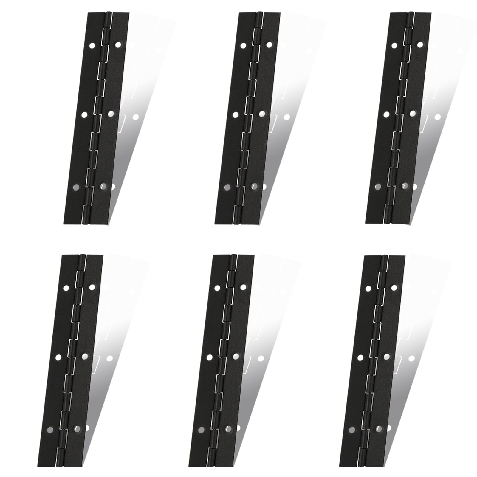 Stainless Steel Piano Hinges - 12 Pack -17