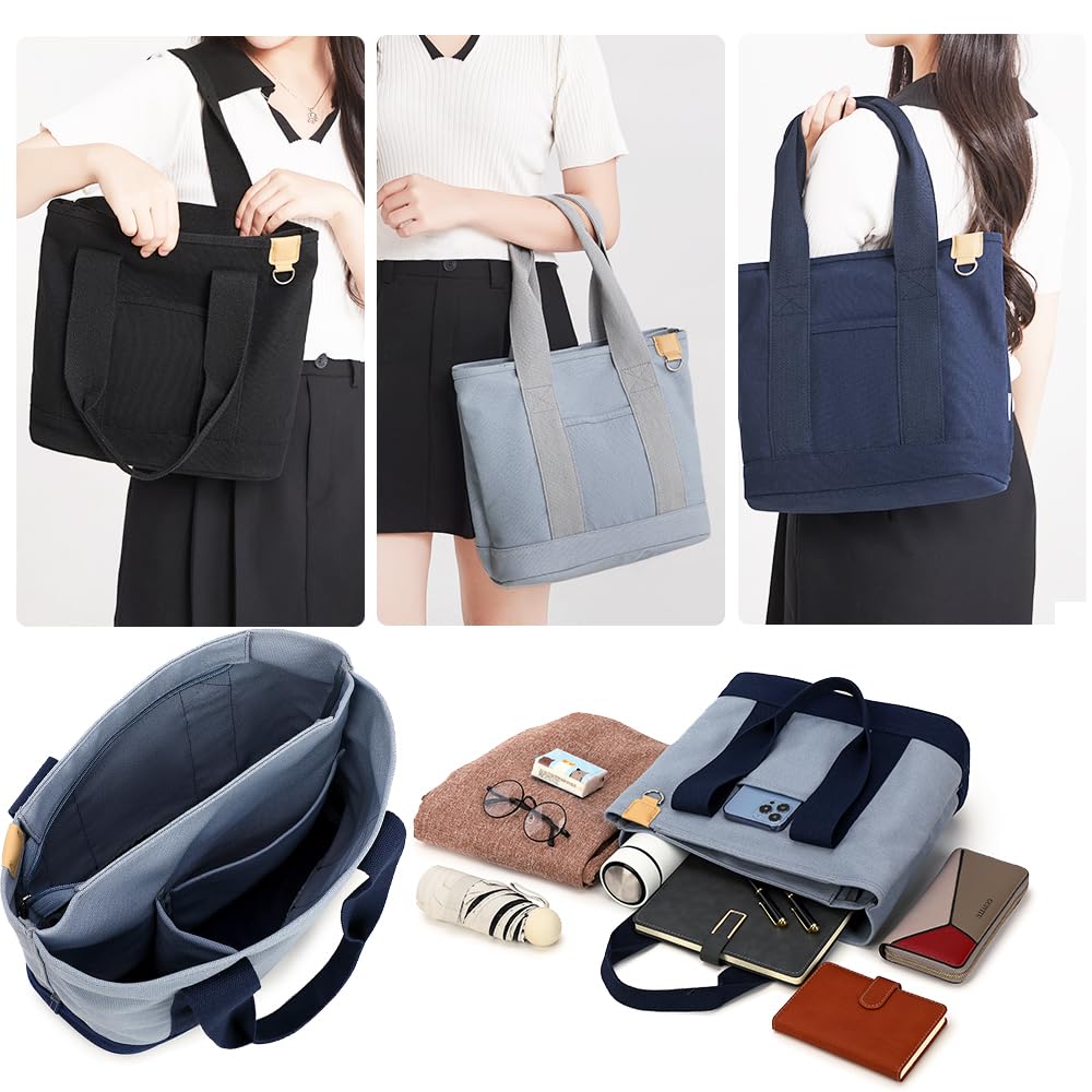 Amazon.com: MIPOHAM Canvas Tote Bag for Women,Small Tote Bag