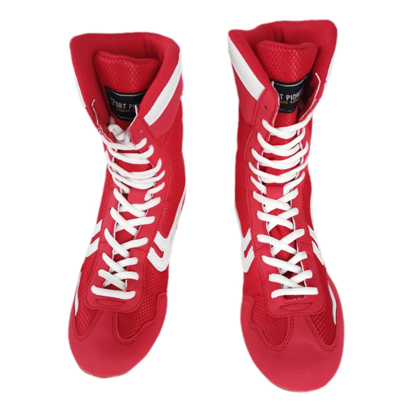 Scarpe da Boxe,Unisex Scarpe da Boxe,Scarpe da Wrestling Antiscivolo,Stivali da Boxe Leggeri,Suola Antiscivolo,Traspiranti,per Allenamento E Sparring Kickboxing Fitness Pugilato