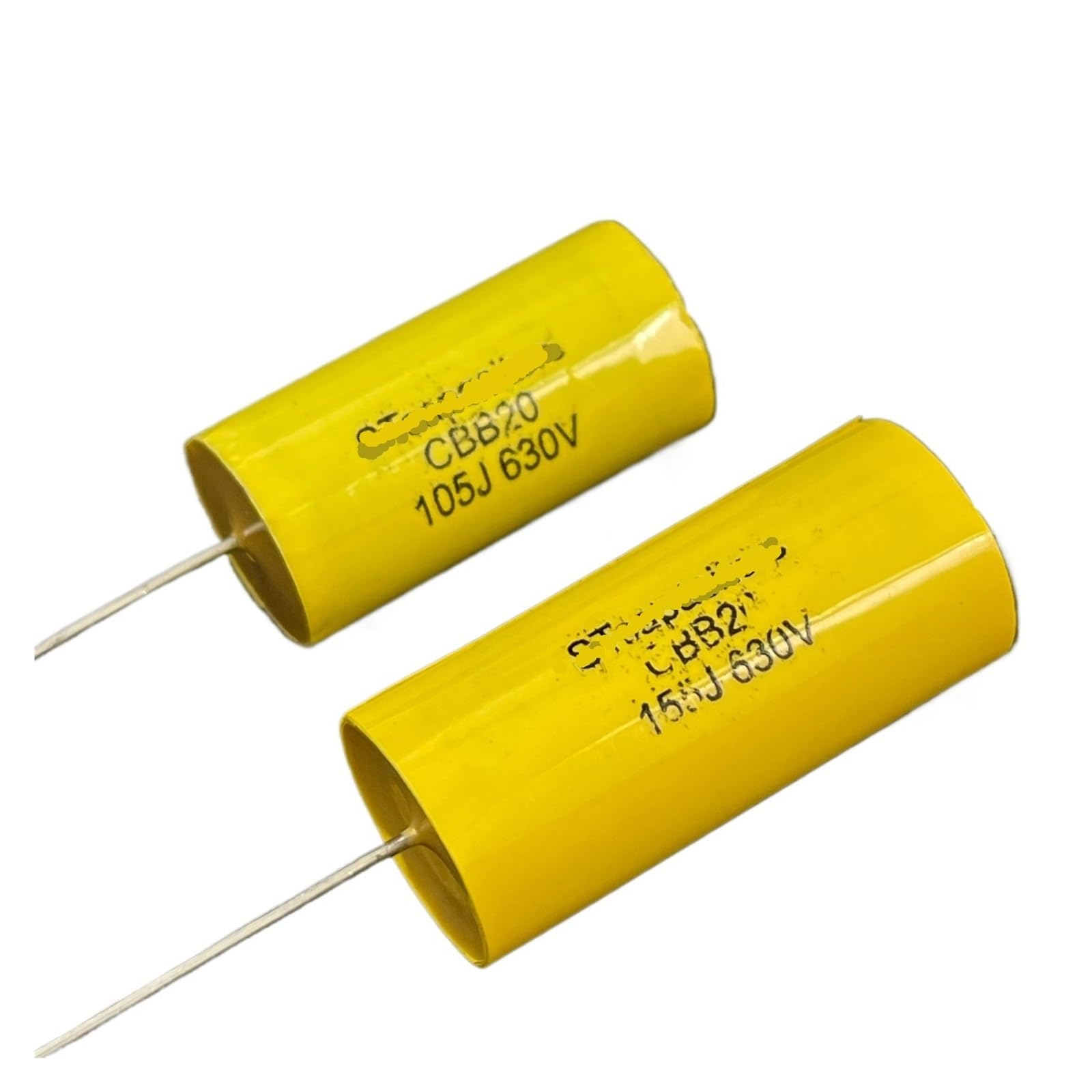 LEOTNNDQ 1pcs CBB20 1UF 1.5UF 630V Audio Crossover Film Capacitors