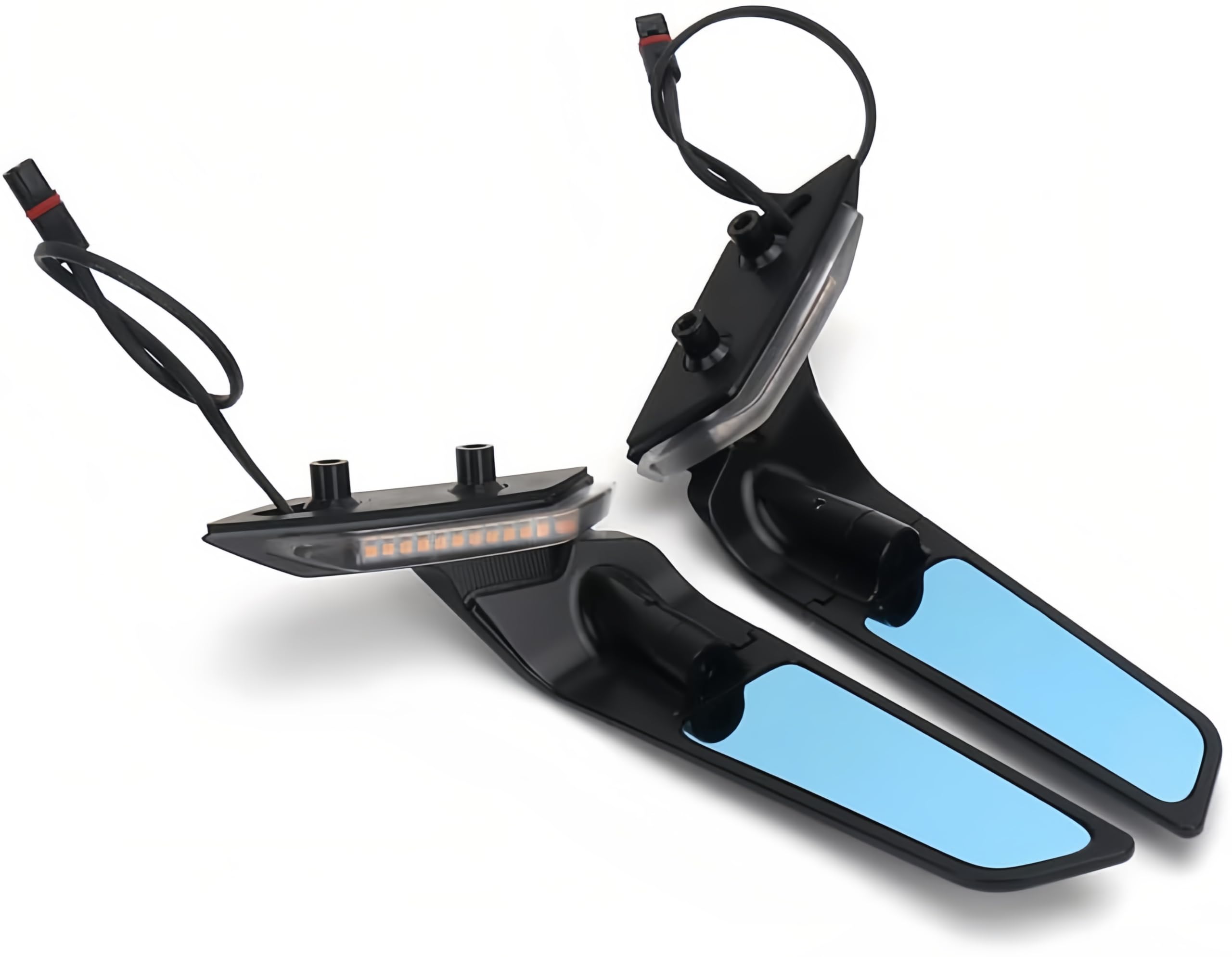 Rétroviseur Réglable Pour BMW S1000RR 2019 2020 2021 2022 2023, Kits De Rétroviseurs De Sport Furtifs, Avec Ailes