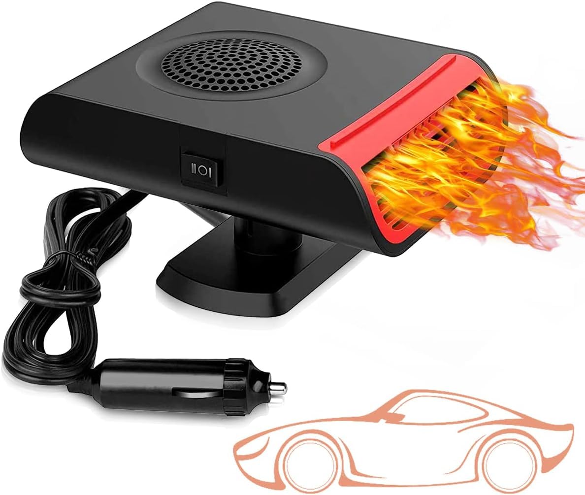 Showvigor 12v Car Heater Portable That Plug into Cigarette Lighter Car