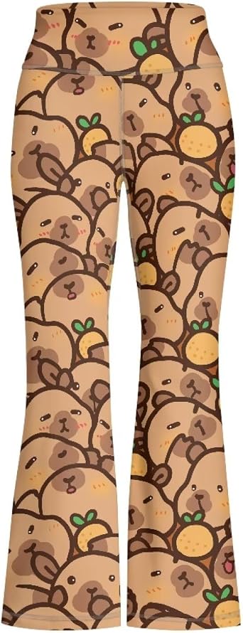 Girls Yoga Pants 5-14 Girls Flared Leggings Kids Yoga Pants Bell Bottom Leggins High Waisted Bootcut Sweatpants