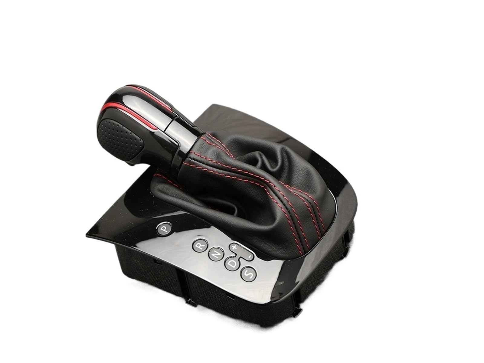 Palanca Velocidad Coche para VW para Golf 6 para Golf 5 para GTI para MK6 para MK5 Palanca De Cambios Automática con Panel Accesorios De Coche Perilla De Cambio Adecuada Pomo Palanca Cambios(3)
