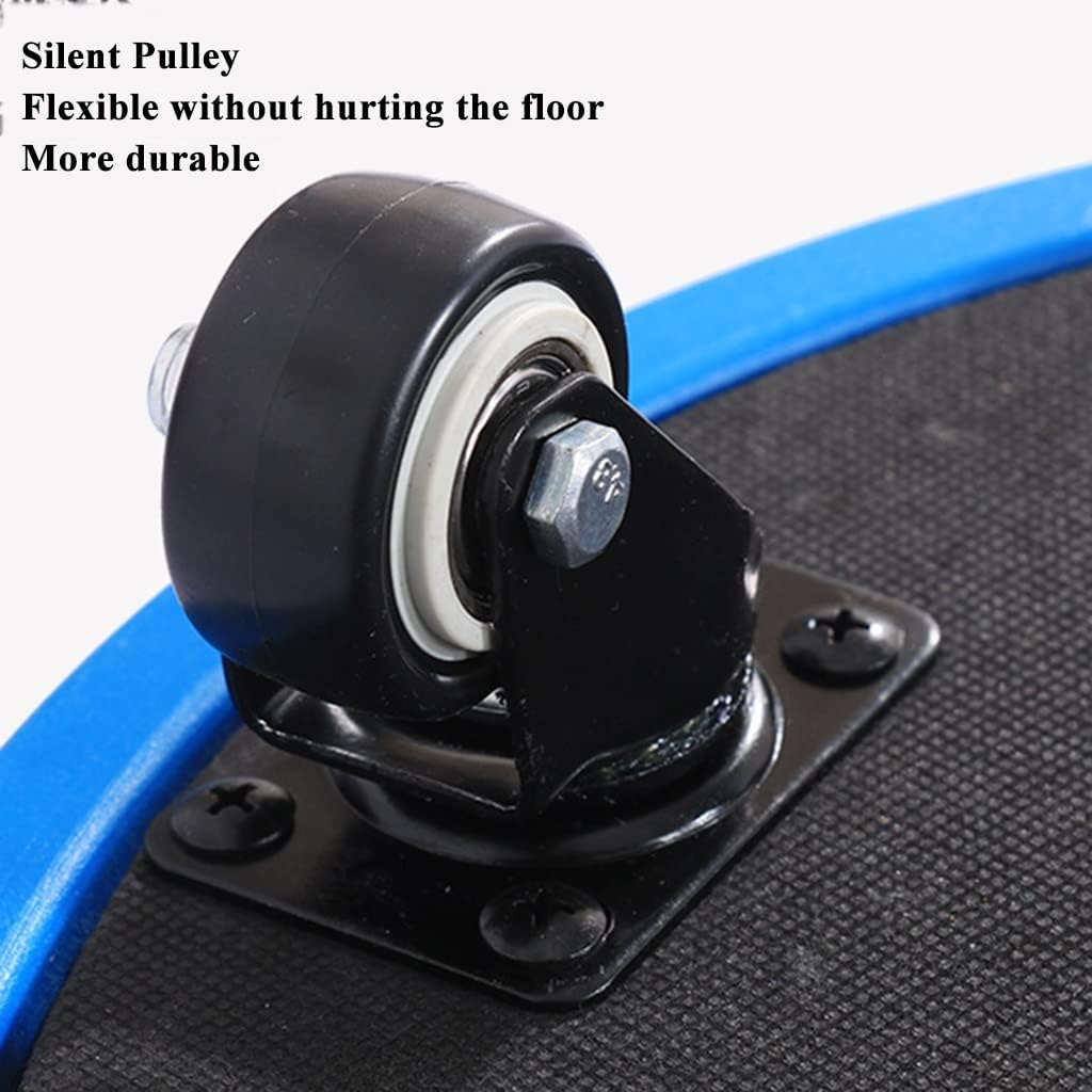 Low Rolling Stool, Creeper Garage Roller Seat, 360° Rotation Universal Swivel Wheels, for Home, Kitchen, Office, Garage (Color : Red, Size : 33 * 13cm)