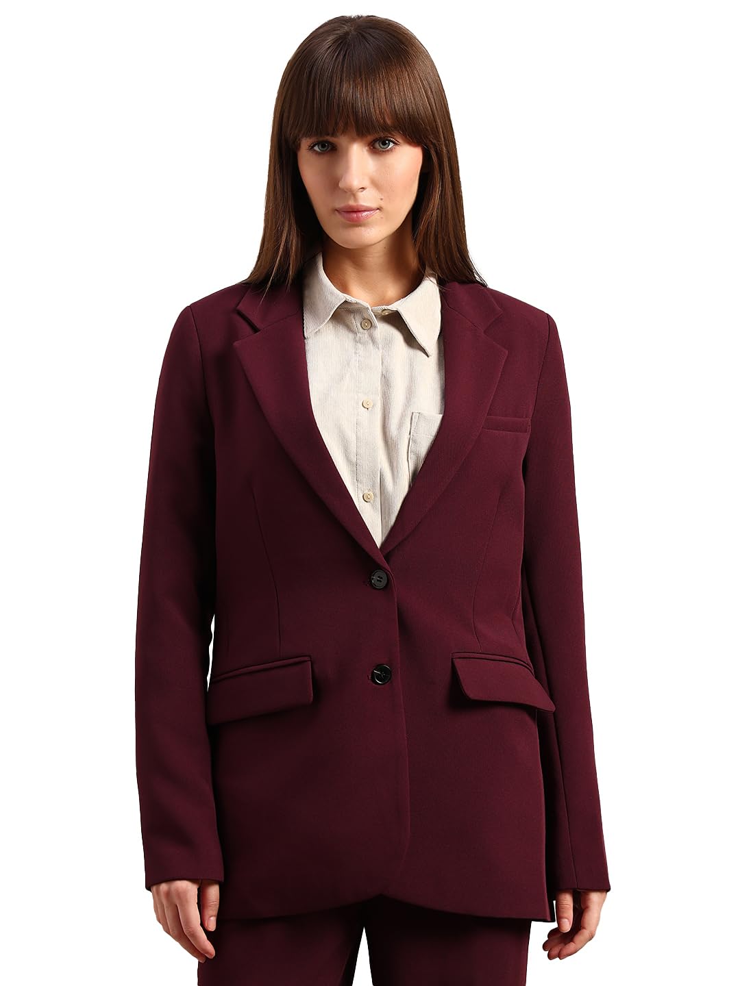 vero moda Women's A-Line Coat Regular Blazer-picture-33
