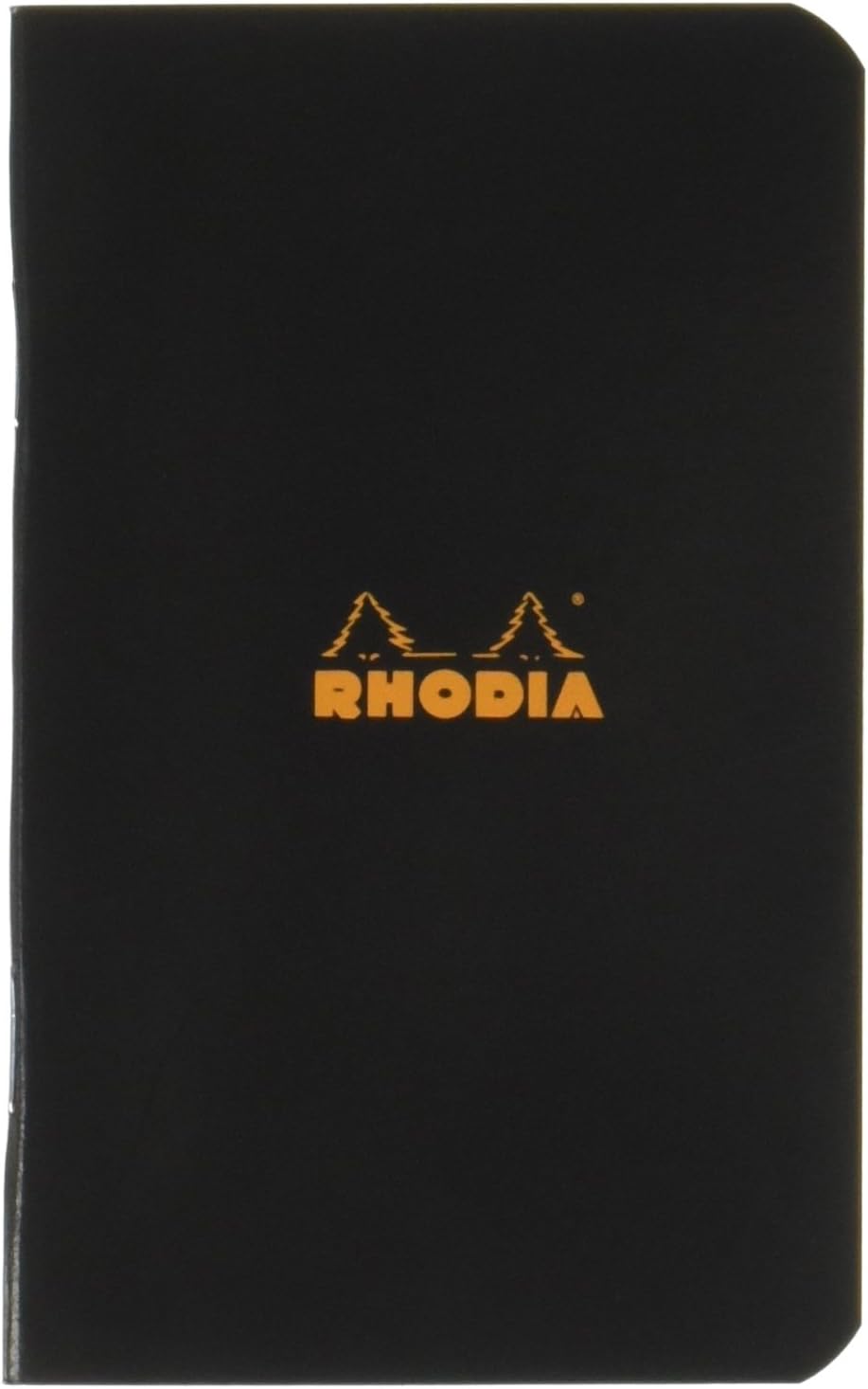 RHODIA(ロディア) Rodia cf119159 Mini Classic Staple Notebook, Black, Set of 2