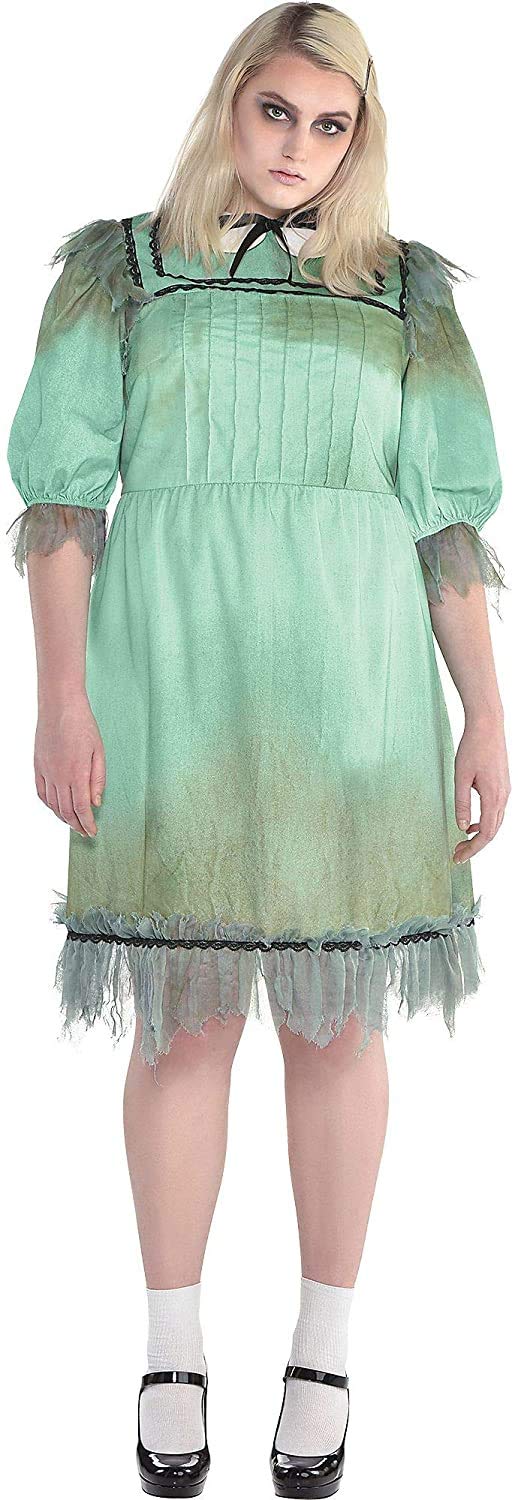 Amscan Ladies' Costume Dreadful Darling, 2X-Large/Plus, Multi-Colour