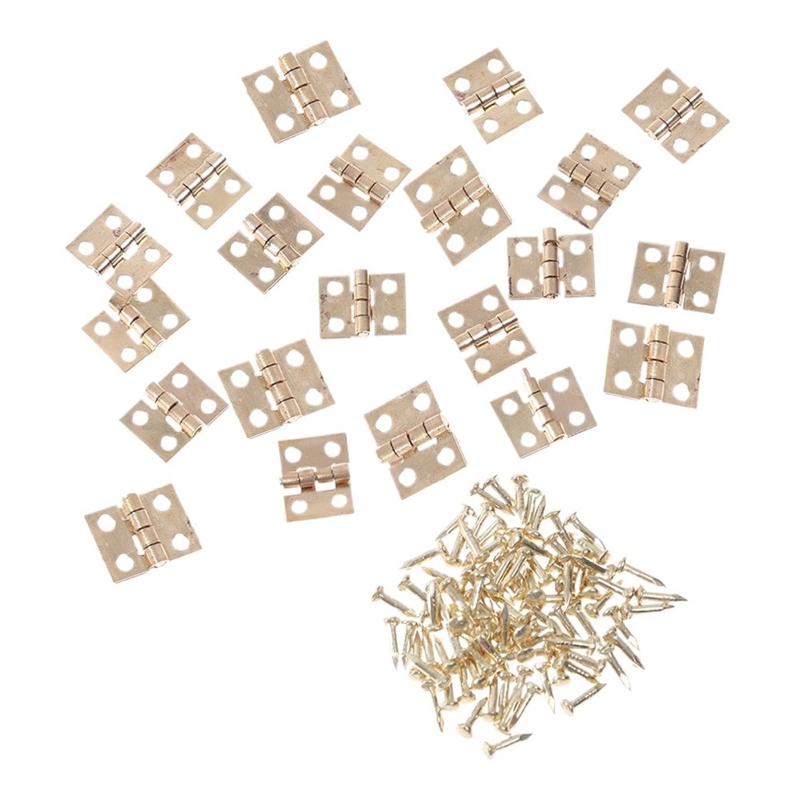 Pjfcewfdgx One Color 10Pcs 8X10mm Mini Hinges For Jewelry Box & Small Furniture