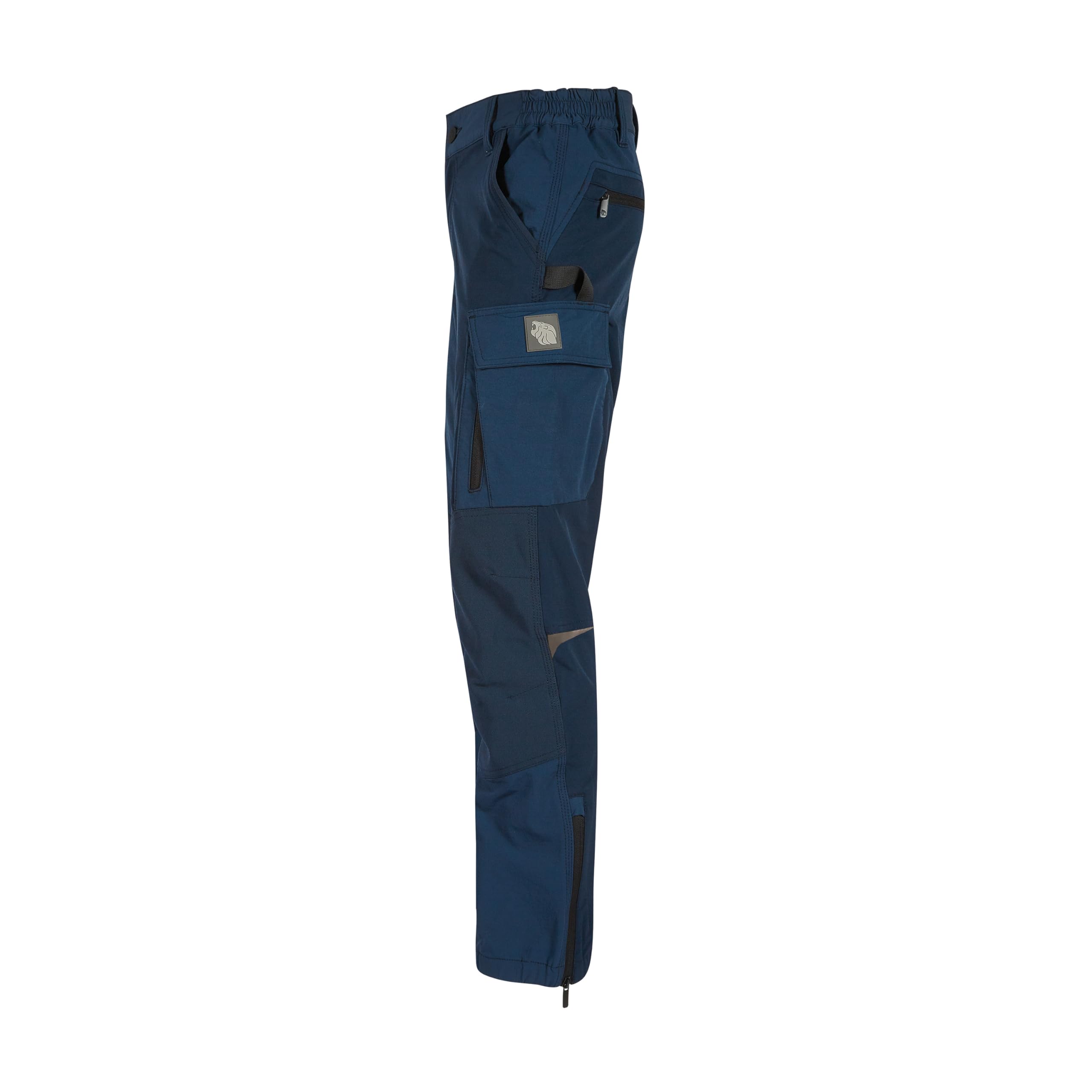 U-Power | Pantalone Cargo Trek, Pantaloni da Lavoro in Tessuto U-4 Stretch con Zip e Bottone, 90% Nylon 10% Elastane
