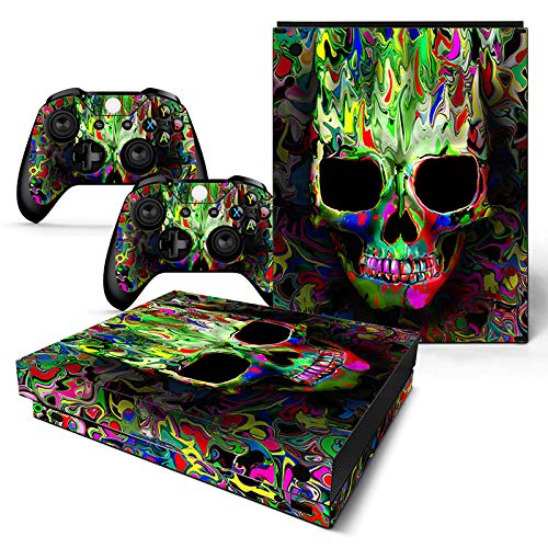 Skin Skin Skin für Xbox One X Konsolen-Fernbedienung, Vinyl, Aufkleber für Xbox One X Skull2