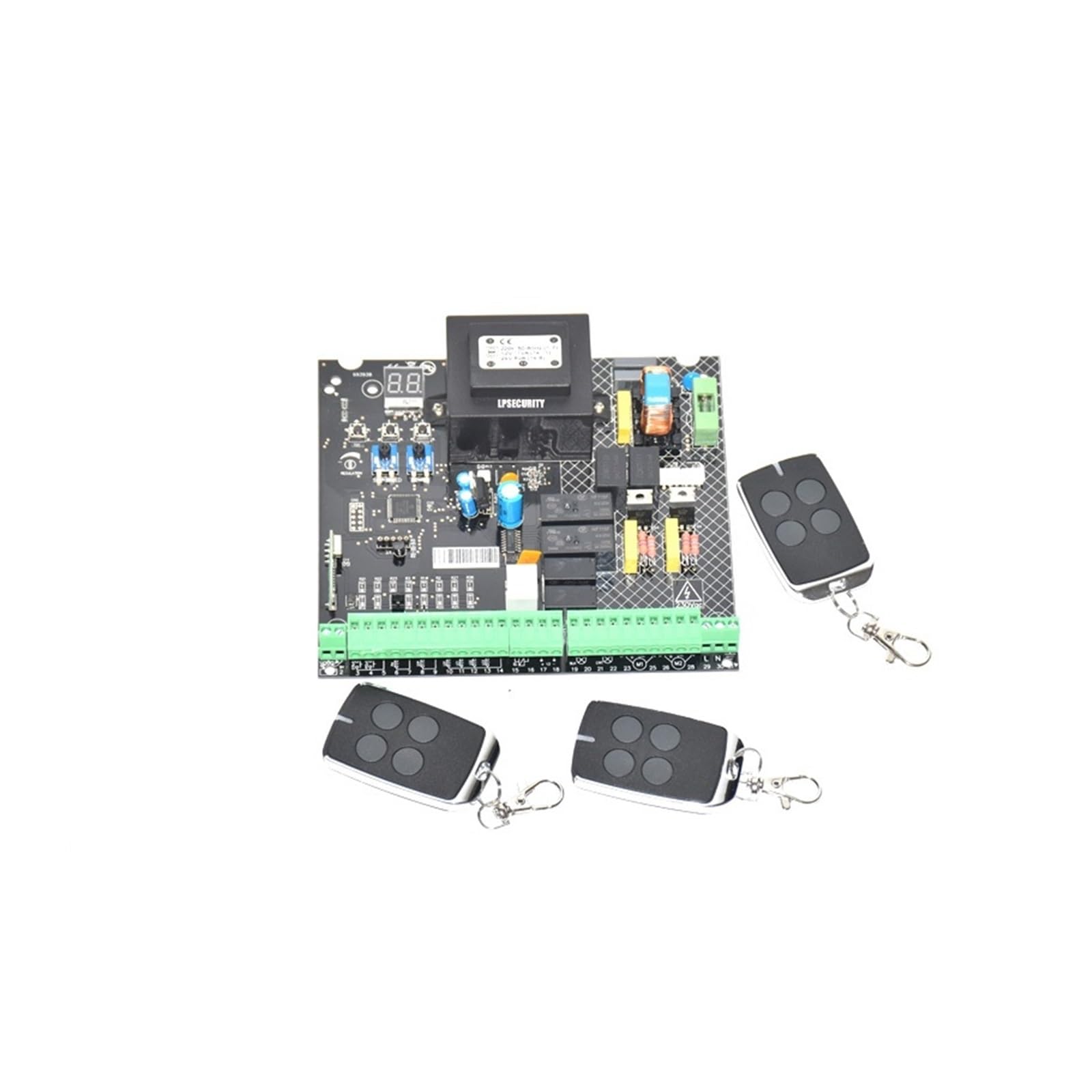 Scheda elettronica del circuito di controllo del circuito stampato dell'unità di controllo del motore CA dell'apricancello automatico a battente 220VAC -Affidabile e resistente(Board 4 remotes)