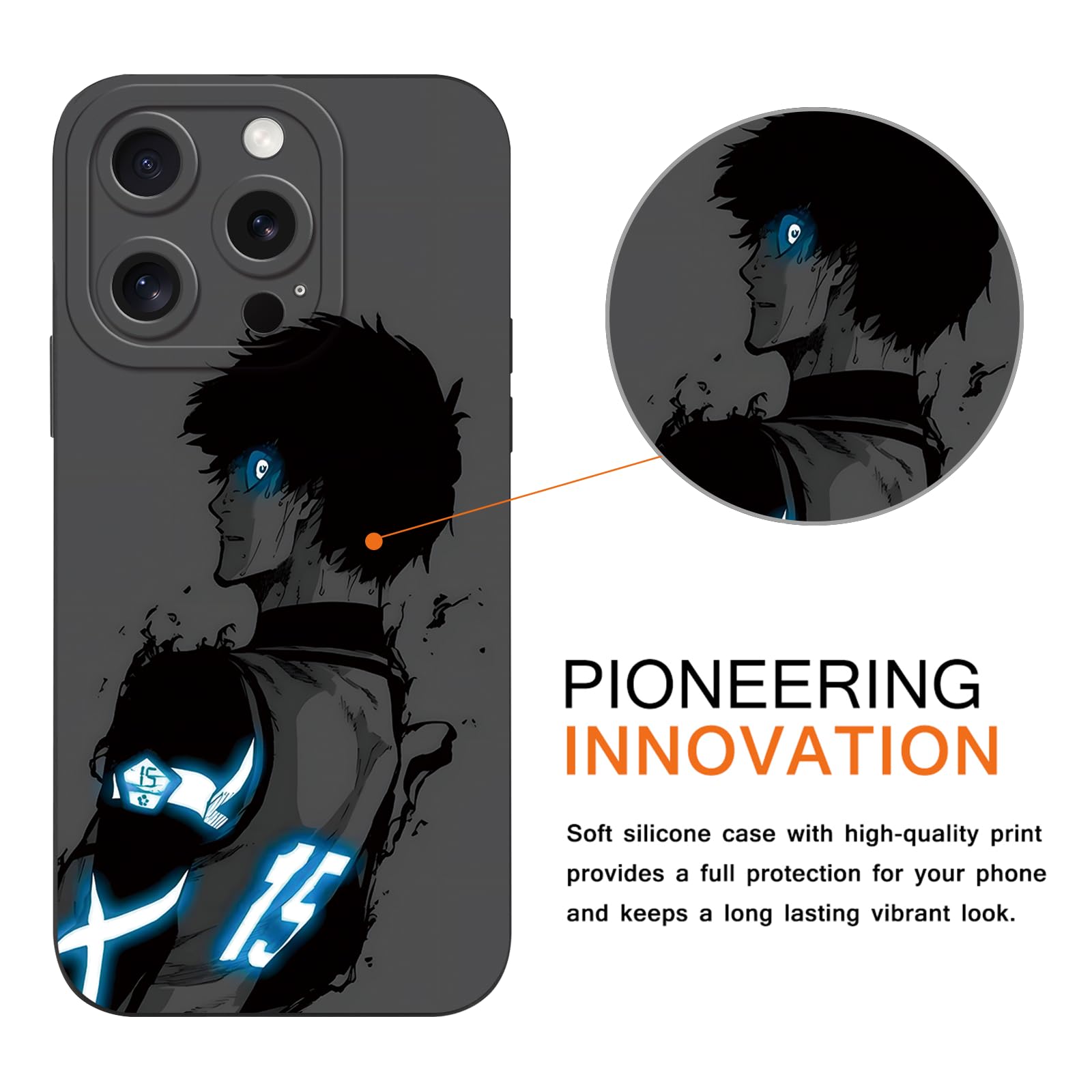 Yimctoie 2 Pièces Oeil Bleu Coque Pour IPhone 12 6.1", Marrant Lucky Eye Blue Evil Eye Motif Esthétique Coque, Ultra Mince Souple TPU Housse Étui Mode Dessin Antichoc Protection Case, Étoile