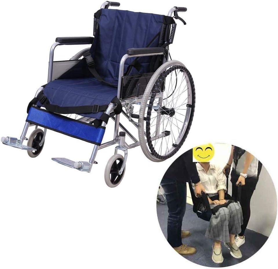 Sliding Transfer Board with Belt for Wheelchair - Medical Lifting Sling for Patient Care, Mobility Aids, Nursing Equipment, Comfortable Toilet Cushions (Color B) (B)