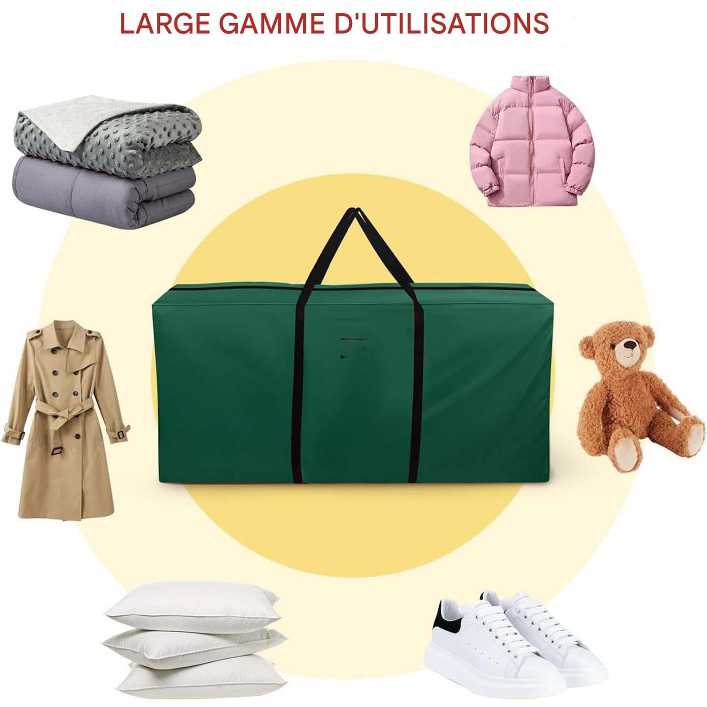 Sac De Rangement Pour Sapin De Noël Porte-Sac 19 cm