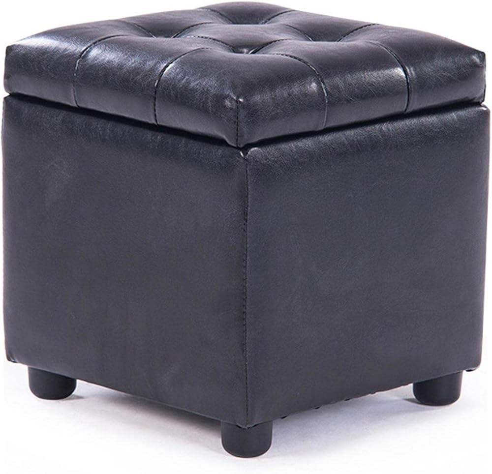 Meuble de rangement caché en cuir contre le désordre du salon et de la chambre