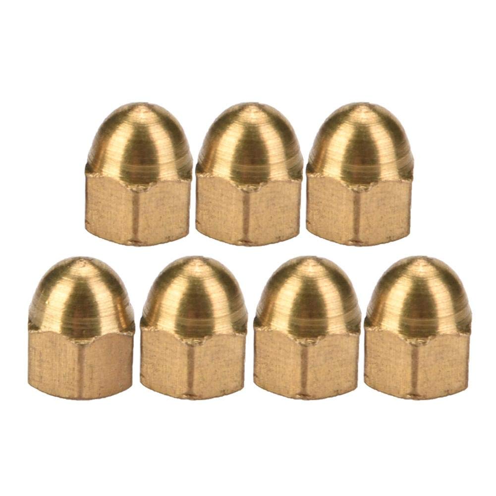 Acnor Hex Nut Cap - 20pcs M4 Dôme Laiton Dôme Écrous HEXAGONE Capuchon Acnor Hex Nut Cap - 20pcs M4 Dôme Laiton Dôme Écrous HEXAGONE Capuchon