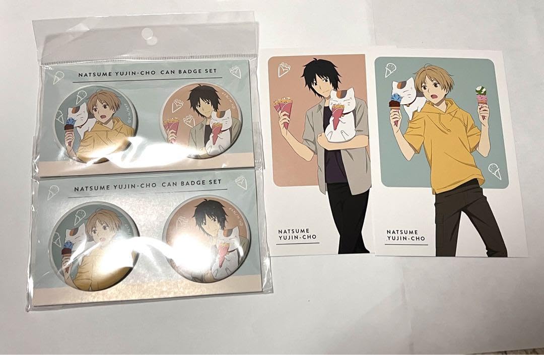 夏目友人帳夏目貴志バースデーカード特典ポストカード【当店限定】全部