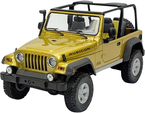 Revell 85-4501 Jeep Wrangler Rubicon Model Car Kit 1:25 Escala 92 piezas Nivel de habilidad 4 Kit de construcción de modelos de plástico