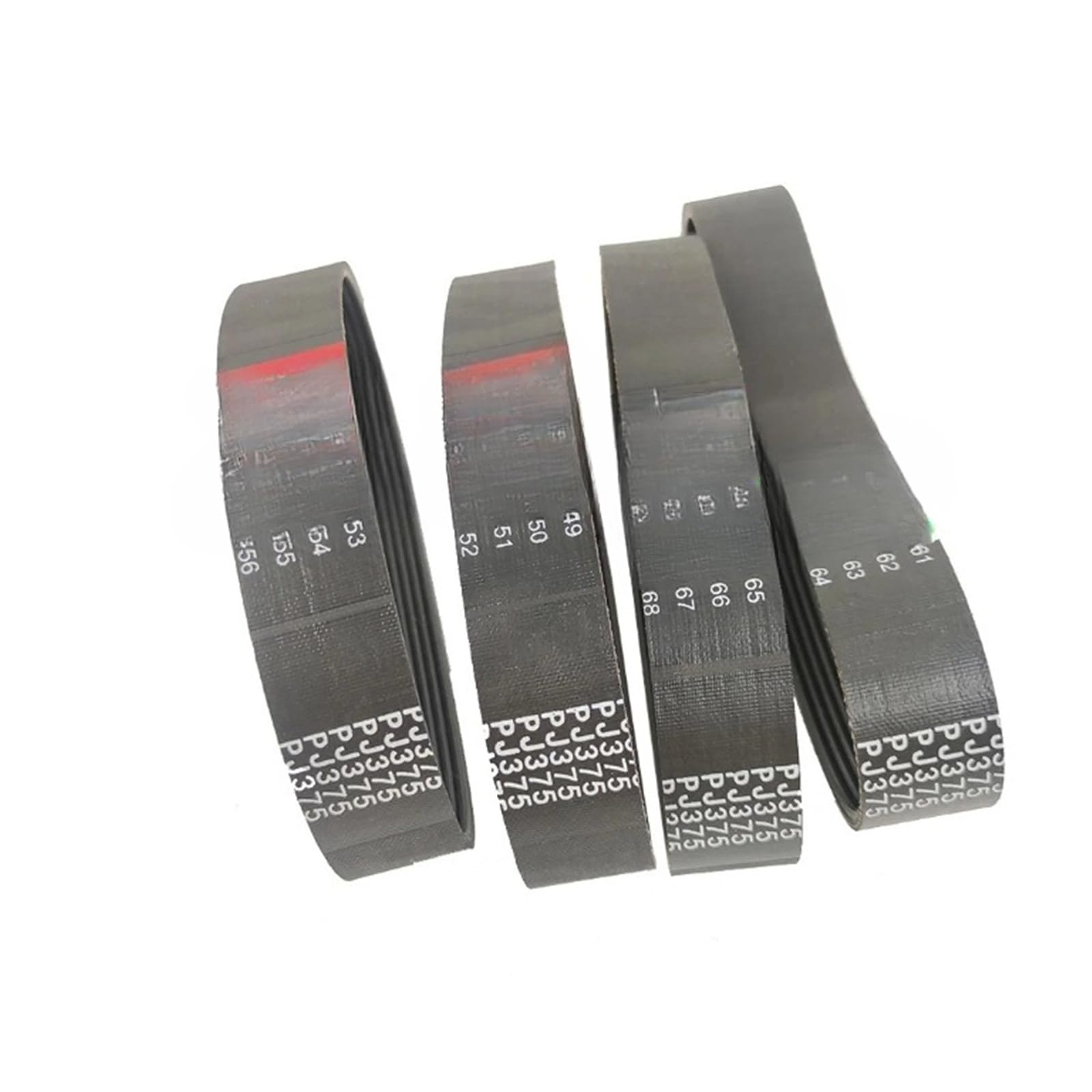 Courroie D'entraînement for Tapis Roulant En Caoutchouc, 1 Pièce, PJ375, 10 Nervures, Multi-rainures, Multi-cales(1 pcs 5 ribs)