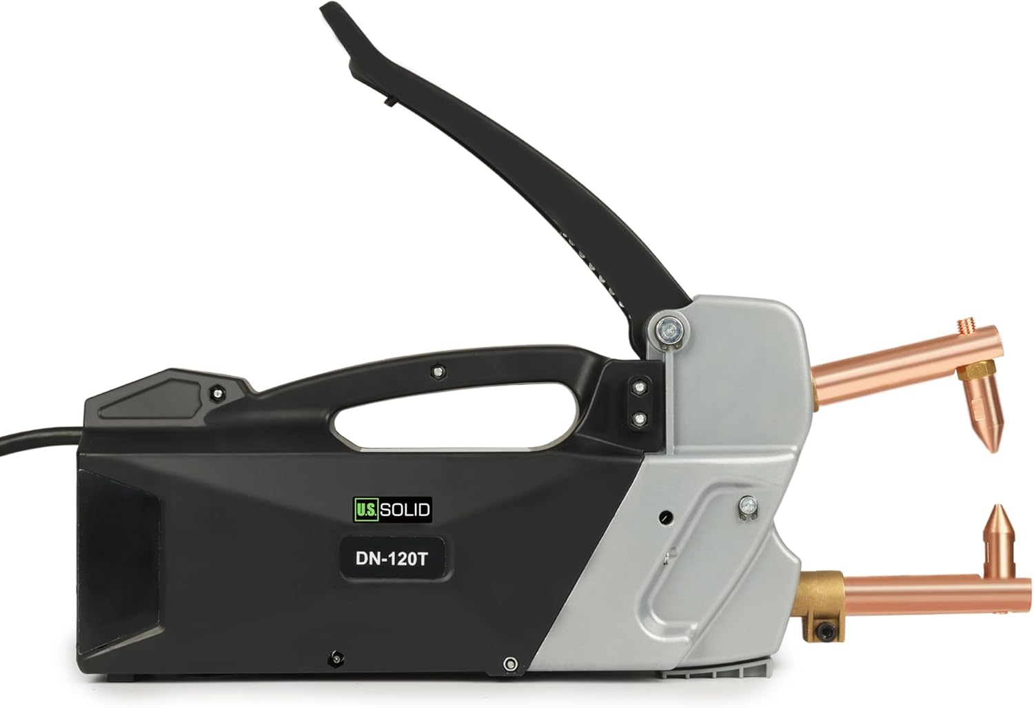 U.S. Solid Portable Spot Welder Welding Parameters Adjustable, 2+2mm Metal Sheet Spot Welding Machine with Handheld Welding Tip Gun, 110V Single Phase