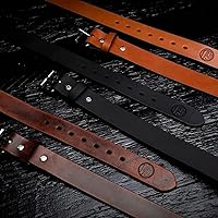 Vista 7 de 1791 GUNLEATHER Cinturón de pistola para hombre - Cinturón de cuero resistente de 14 oz para pistola EDC