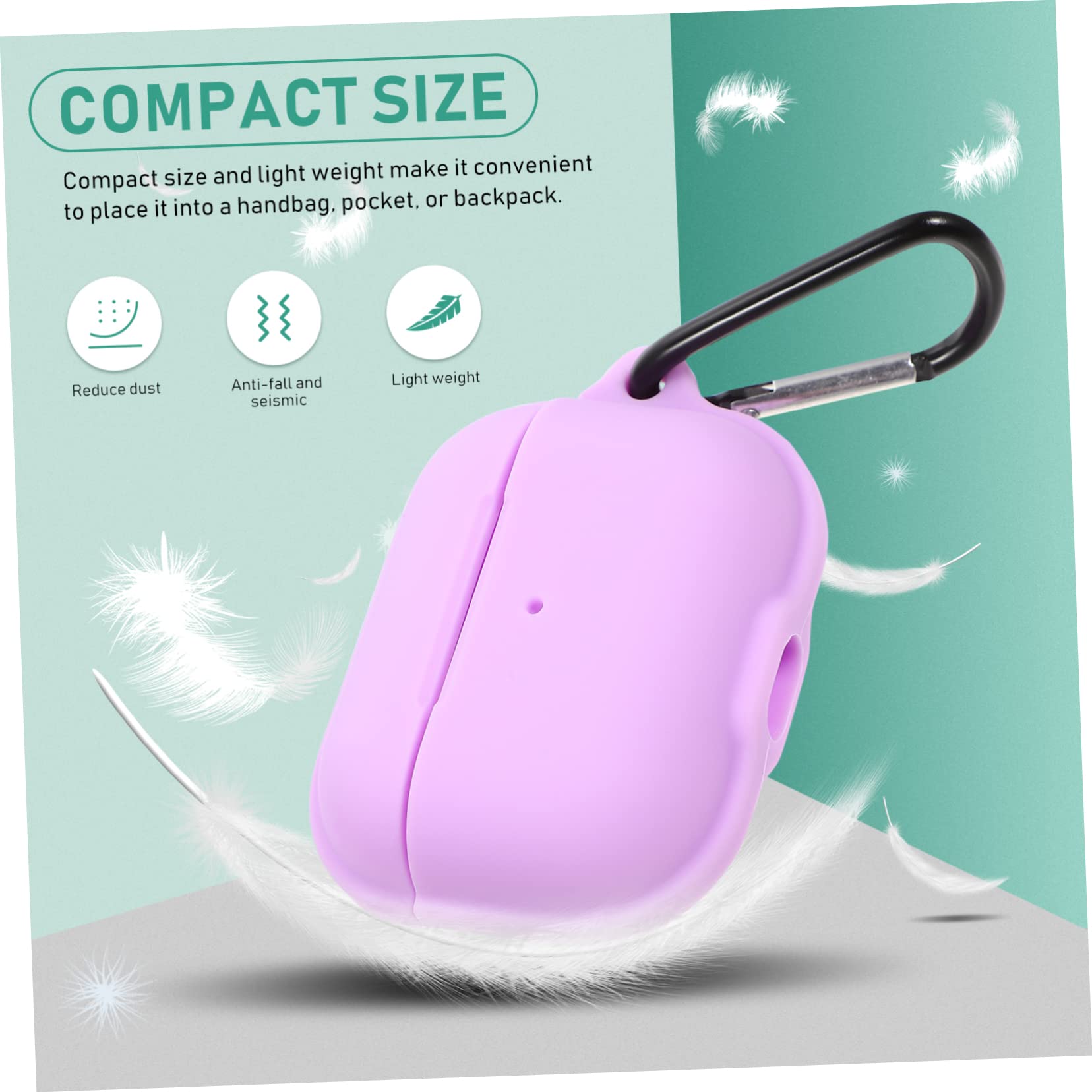 DOITOOL Estuche De 5 Piezas para Auriculares Funda De Silicona para Auriculares Compacto Y Ligero Fácil De Transportar.