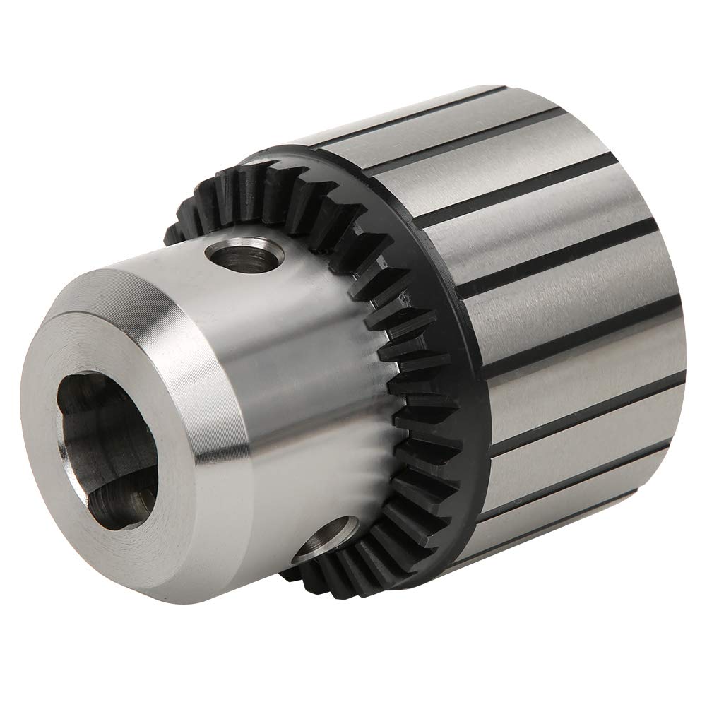 Portabrocas de 0,6-20 mm, Portabrocas de acero resistente con llave, Portabrocas para herramientas eléctricas, Portabrocas de repuesto profesional para taladros de impacto y (1-16 mm)