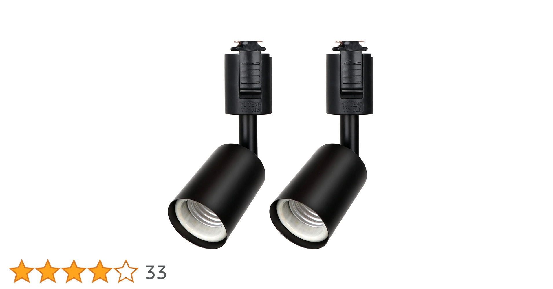 ダクトレール用スポットライト　8個セット 取り付け型 NISSIN LUX ダクトレール用スポットライト器具 E26 LED電球付き