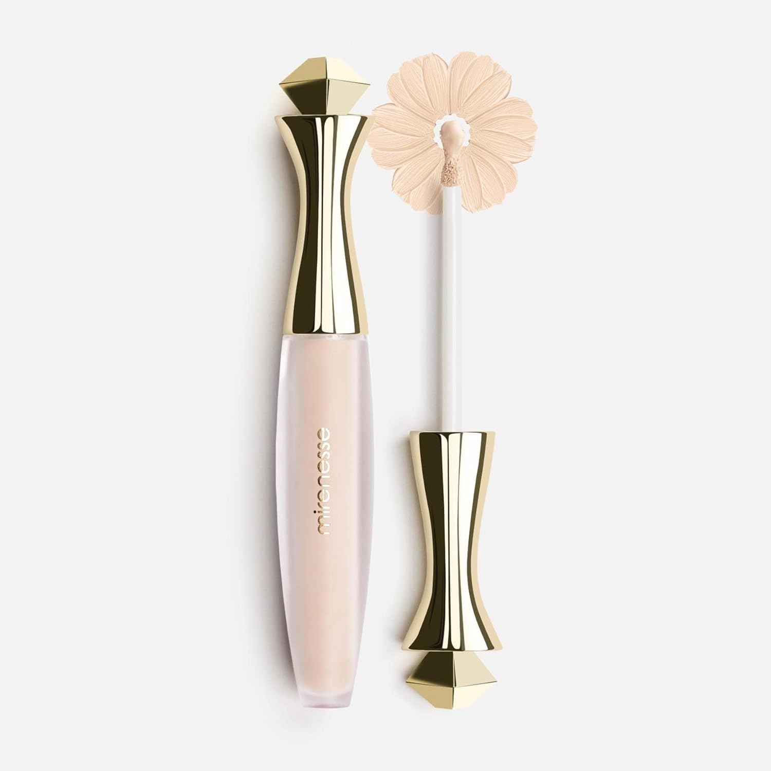 Mirenesse Secret Weapon Creaseproof 24hr Concealer that Erases Dark Circles, Boosts Collagen, Treats Wrinkles and Pigmentation, 0.15oz