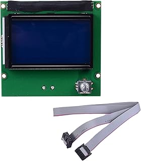 XUNLAN durable 3D Printer Display Sn 1.4 LCD 12864 RAMPS Sn+Cable Fit For CREALITY Ender-3 3D Printer Wearable (Color : Green)