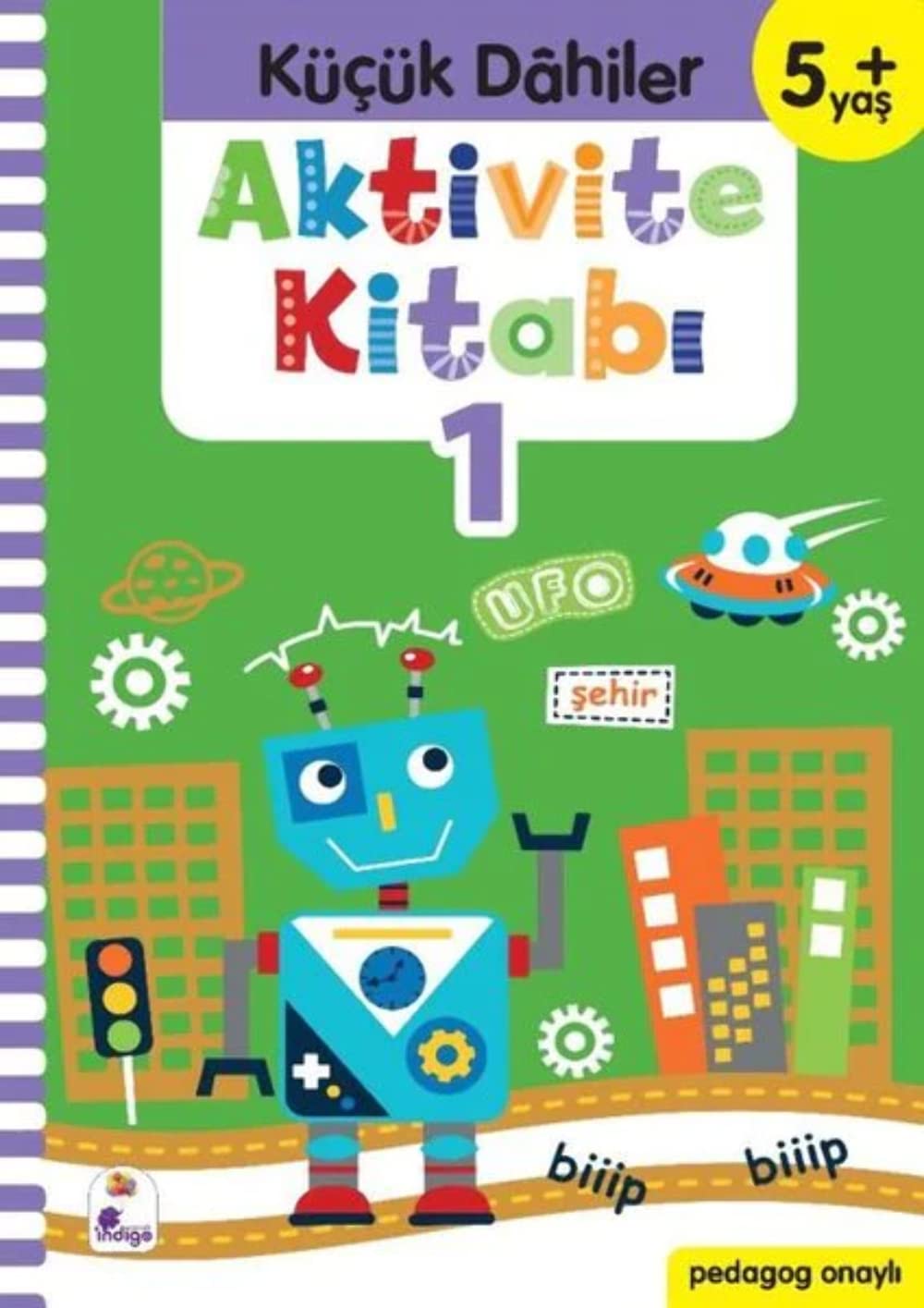 Aktivite Kitabı 1 - Küçük Dahiler 5+Yaş: Pedagog Onaylı