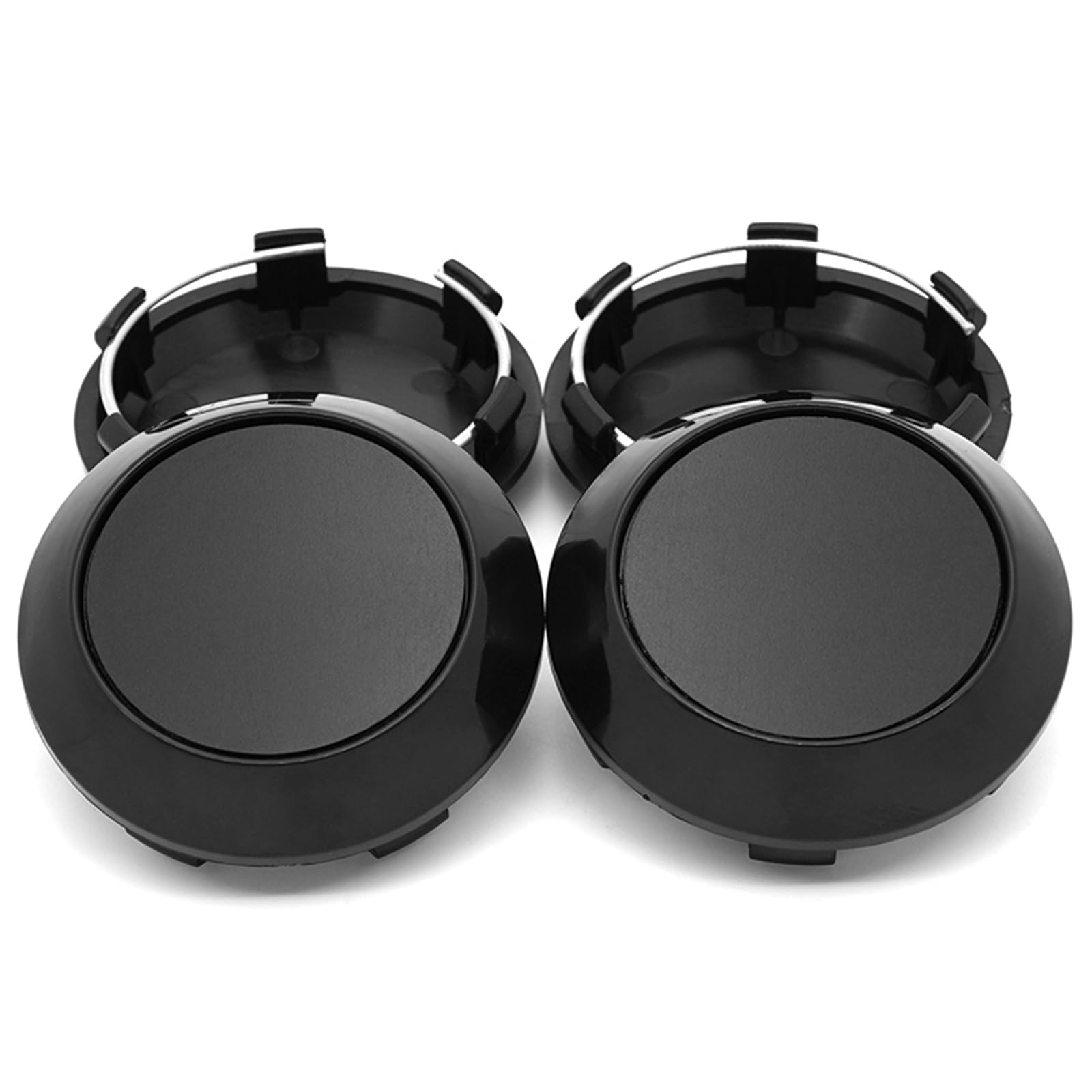 CQSJXHubcaps 4pcs No Logo 70mm Wheel Center Cap For RAYS Rim RM RS CF CH CH-R CK VZ Wheels Car Rim Hub Caps Cover