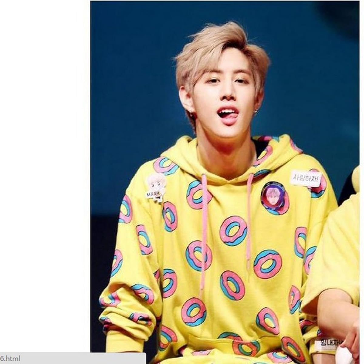 Mark tuan donut hoodie Clearance