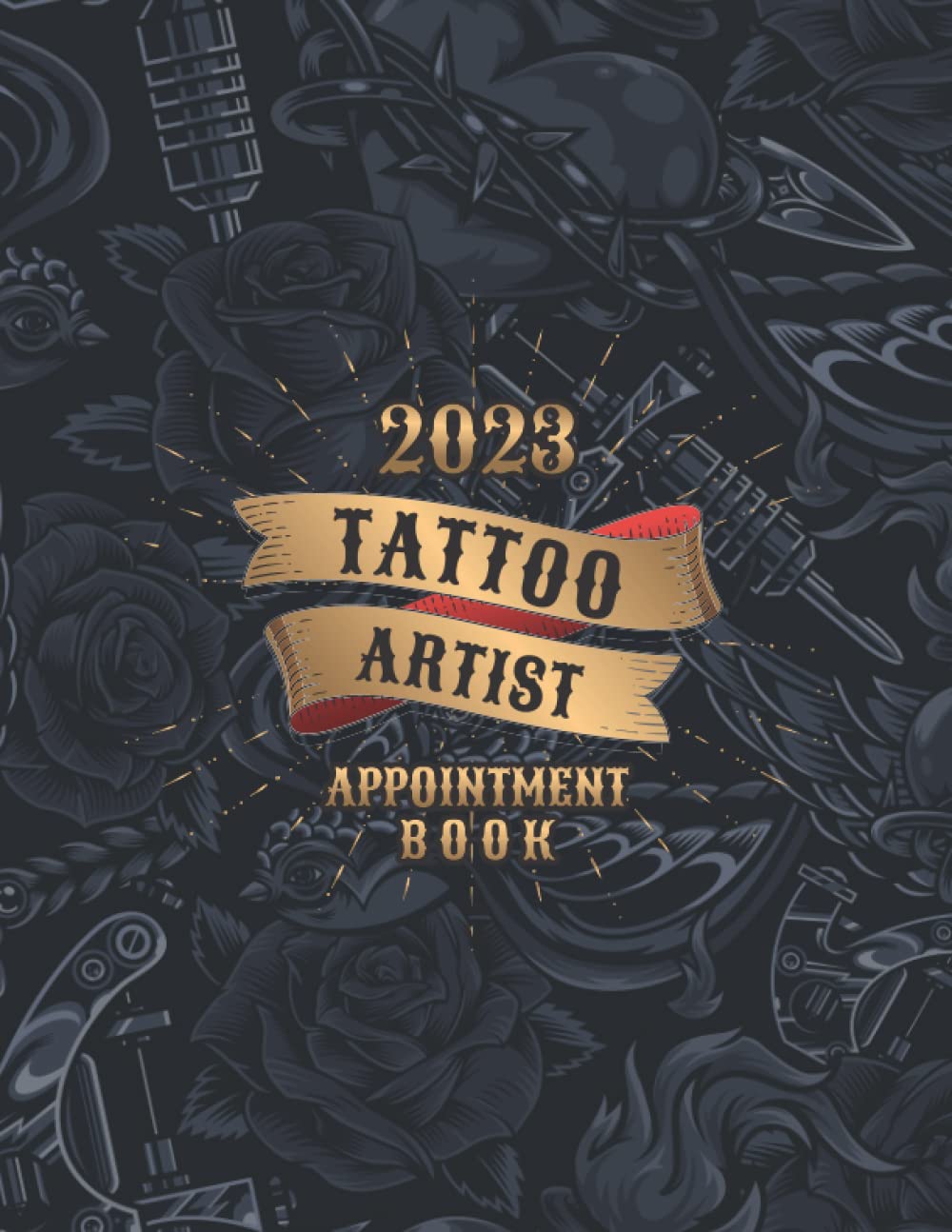 Agenda Tatoueur 2023 Planning Hebdomadaire et Quotidien Créneaux 30 Min