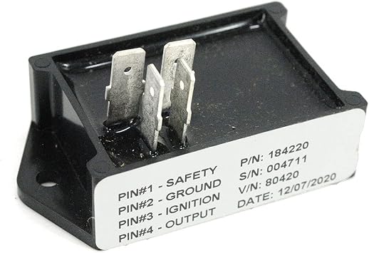 Grasshopper Mower Switch Interlock Module, Supplies to Maintain and Maximize Your Mowing Performance, Ensure Long Unit Life, Genuine Replacement Part, OEM 184220