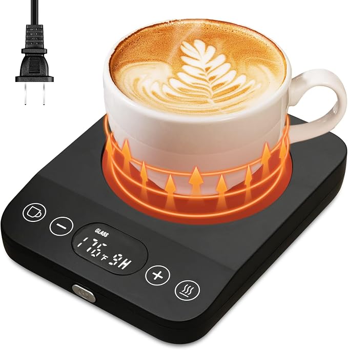 CEROBEAR Coffee Mug Warmer, Upgrade GravityInduction Mug Warmer for