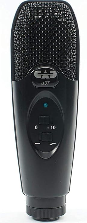 CAD Audio Vocal Condenser Microphone (U37), Silver