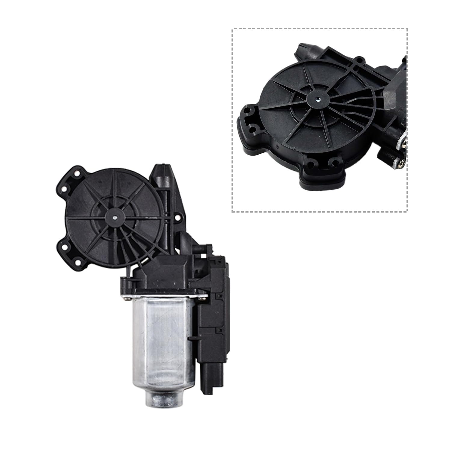 Motor del Elevalunas Delantero izquierdo Compatible con Espace IV Laguna 2 II Megane II SCENIC 2 2001-2015 8200028068