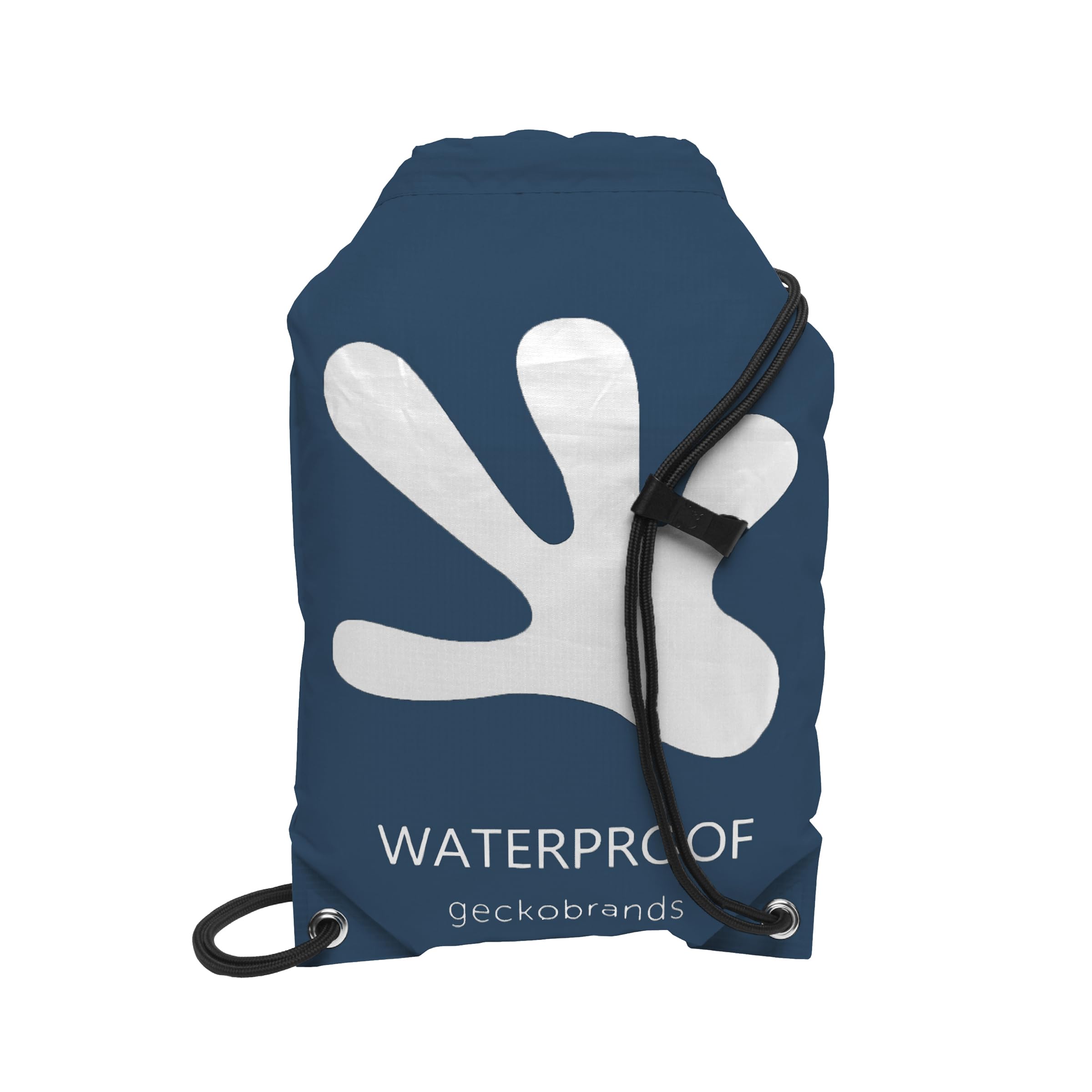 geckobrands Embark 10L Drawstring Backpack – Waterproof, Lightweight Dry Bag for Beach, Hiking, and Light Water Activities