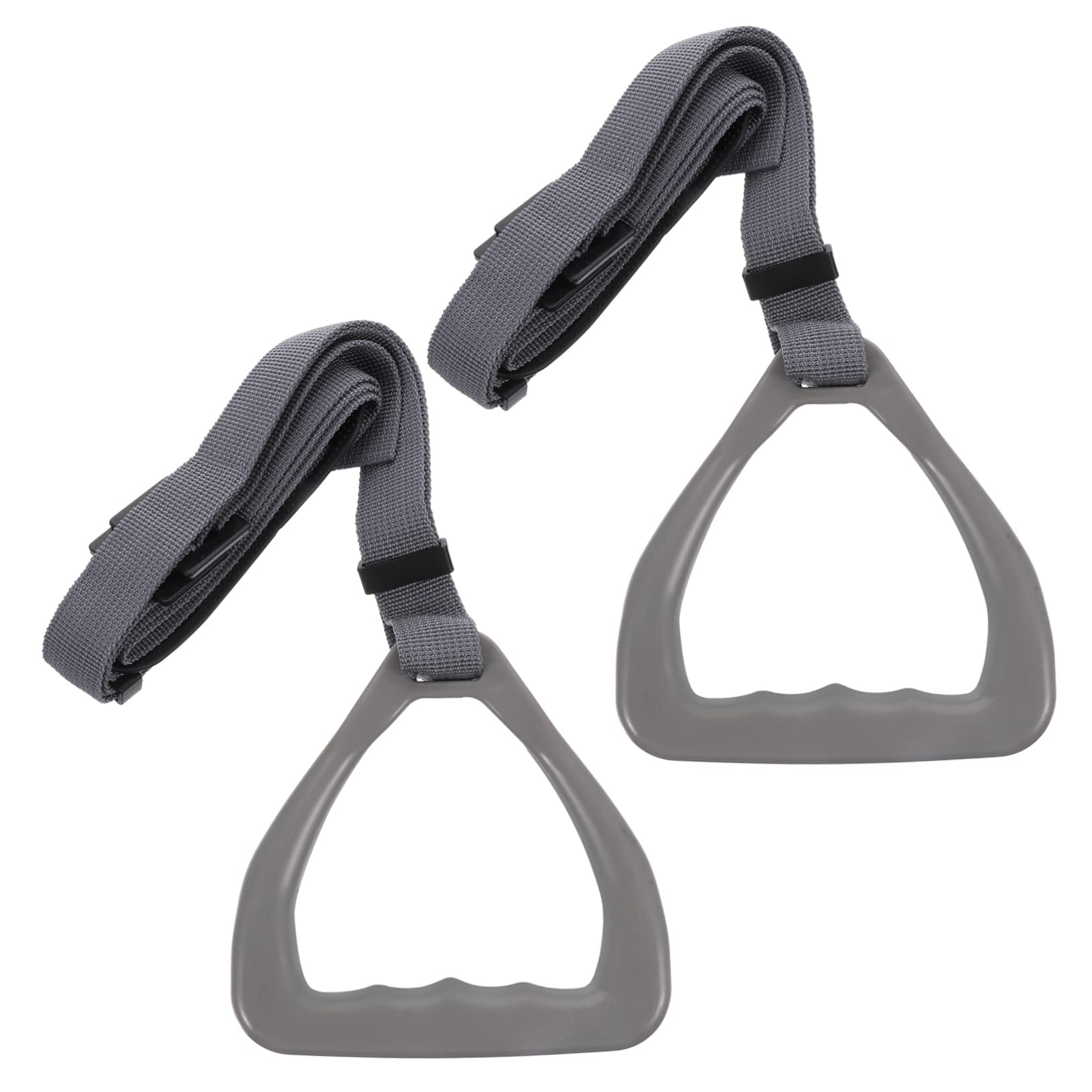 GOOHOCHY Fitness Ring Gymnastic Rings Thick Nylon Webbing Straps Perfect for Pull Ups Dips Shoulder Training