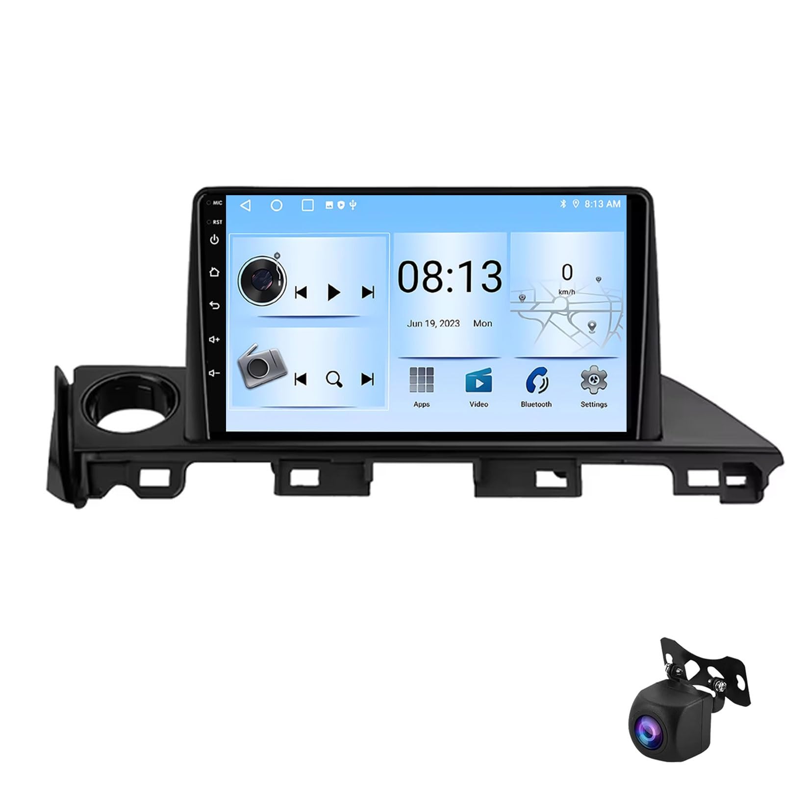 Autoradio Android 13 Mazda 6 Atenza 2016 2017 2018 écran tactile 9 - 8